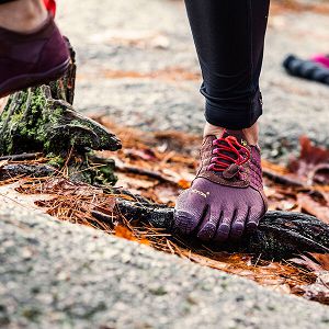 Vibram Trek Ascent Dark Grey/Lilac Womens Trail Shoes | India-176842
